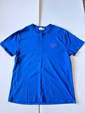 Maison Labiche Paris Men’s T-Shirt – Size L – Blue – 100% Organic Cotton